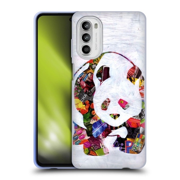 Artpoptart Animals Panda Soft Gel Case for Motorola Moto G52