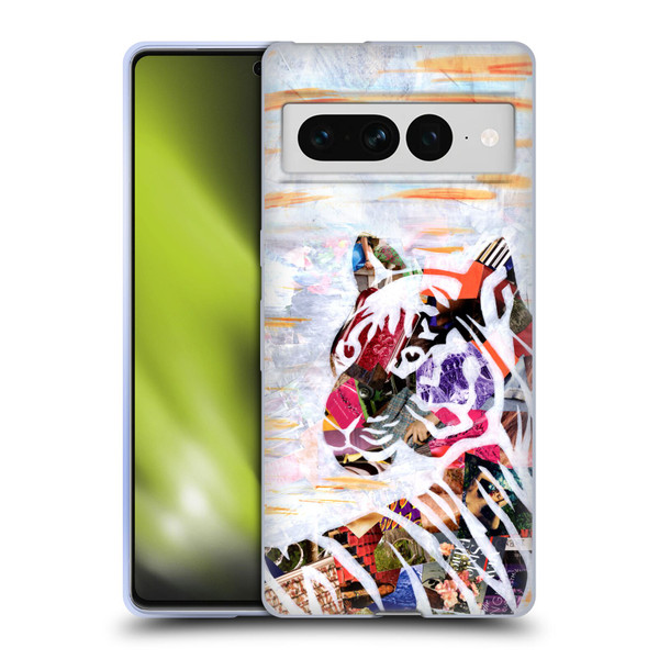 Artpoptart Animals Tiger Soft Gel Case for Google Pixel 7 Pro
