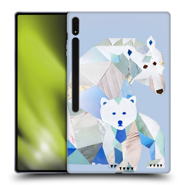 Artpoptart Animals Polar Bears Soft Gel Case for Samsung Galaxy Tab S8 Ultra