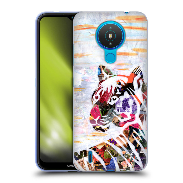 Artpoptart Animals Tiger Soft Gel Case for Nokia 1.4