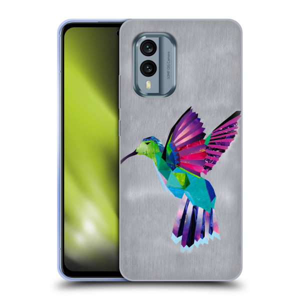 Artpoptart Animals Hummingbird Soft Gel Case for Nokia X30