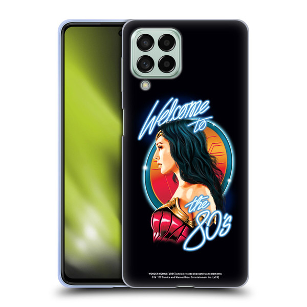 Wonder Woman 1984 80's Graphics Welcome Soft Gel Case for Samsung Galaxy M53 (2022)