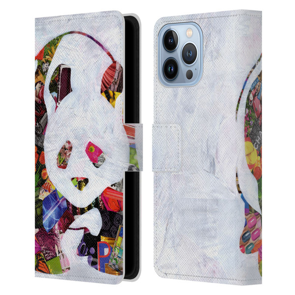 Artpoptart Animals Panda Leather Book Wallet Case Cover For Apple iPhone 13 Pro Max