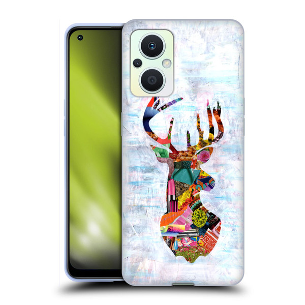 Artpoptart Animals Deer Soft Gel Case for OPPO Reno8 Lite