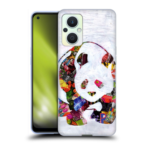 Artpoptart Animals Panda Soft Gel Case for OPPO Reno8 Lite