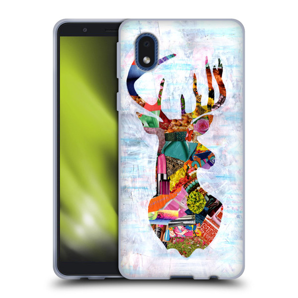 Artpoptart Animals Deer Soft Gel Case for Samsung Galaxy A01 Core (2020)