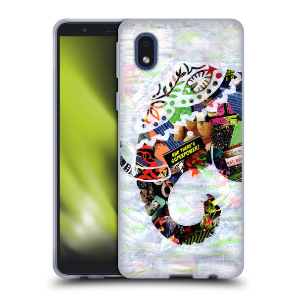 Artpoptart Animals Elephant Soft Gel Case for Samsung Galaxy A01 Core (2020)