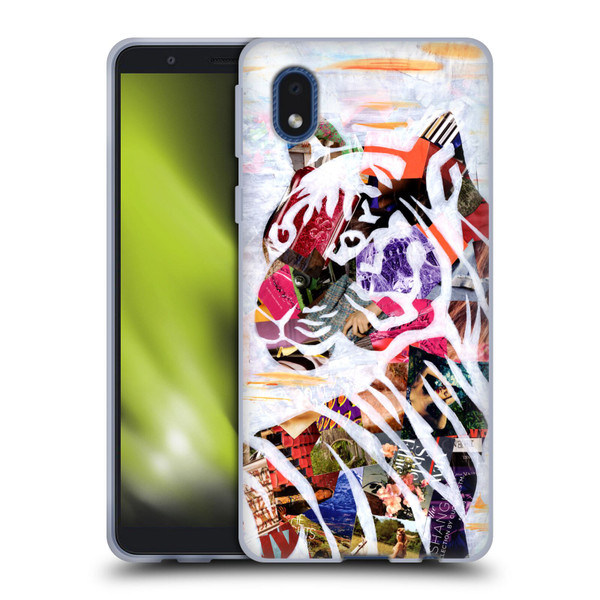 Artpoptart Animals Tiger Soft Gel Case for Samsung Galaxy A01 Core (2020)