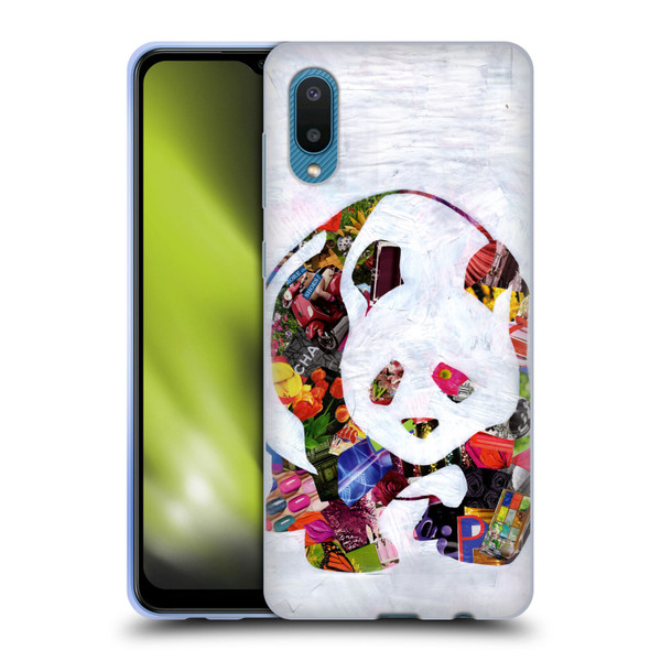 Artpoptart Animals Panda Soft Gel Case for Samsung Galaxy A02/M02 (2021)