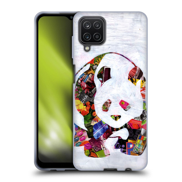 Artpoptart Animals Panda Soft Gel Case for Samsung Galaxy A12 (2020)
