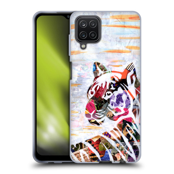 Artpoptart Animals Tiger Soft Gel Case for Samsung Galaxy A12 (2020)