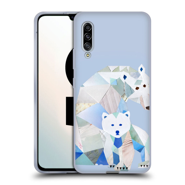 Artpoptart Animals Polar Bears Soft Gel Case for Samsung Galaxy A90 5G (2019)