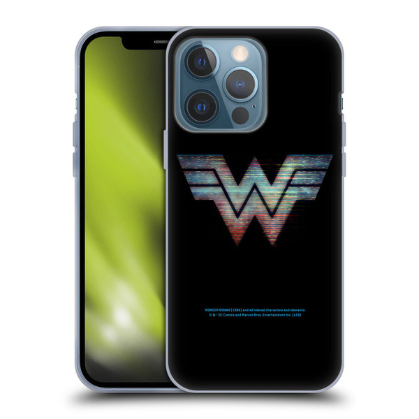 Wonder Woman 1984 Logo Art Main Soft Gel Case for Apple iPhone 13 Pro