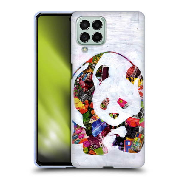 Artpoptart Animals Panda Soft Gel Case for Samsung Galaxy M53 (2022)