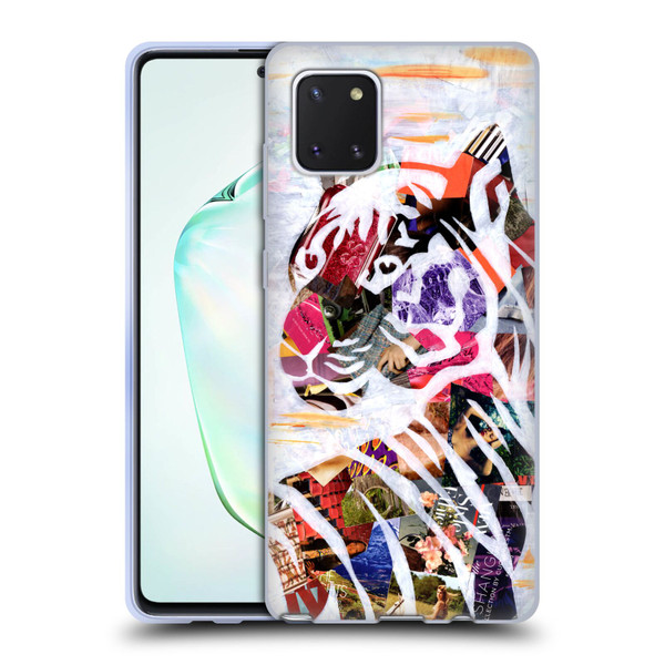 Artpoptart Animals Tiger Soft Gel Case for Samsung Galaxy Note10 Lite