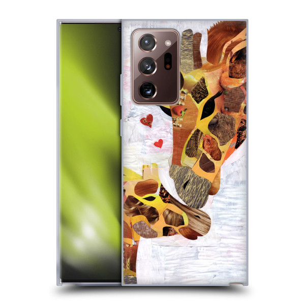 Artpoptart Animals Sweet Giraffes Soft Gel Case for Samsung Galaxy Note20 Ultra / 5G
