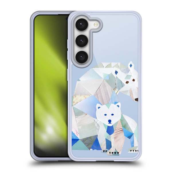 Artpoptart Animals Polar Bears Soft Gel Case for Samsung Galaxy S23 5G