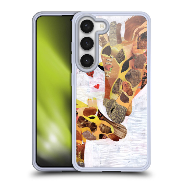 Artpoptart Animals Sweet Giraffes Soft Gel Case for Samsung Galaxy S23 5G