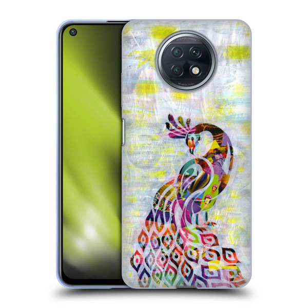Artpoptart Animals Peacock Soft Gel Case for Xiaomi Redmi Note 9T 5G