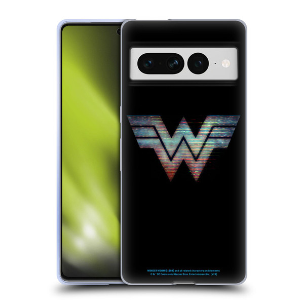 Wonder Woman 1984 Logo Art Main Soft Gel Case for Google Pixel 7 Pro