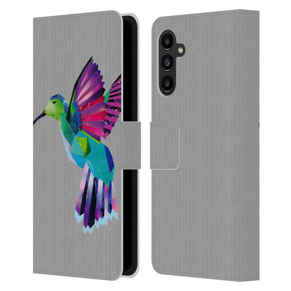 Artpoptart Animals Hummingbird Leather Book Wallet Case Cover For Samsung Galaxy A13 5G (2021)