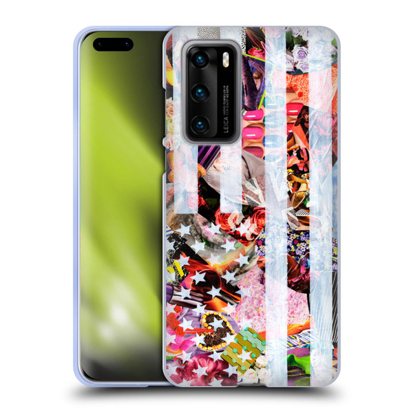 Artpoptart Flags Murican Soft Gel Case for Huawei P40 5G