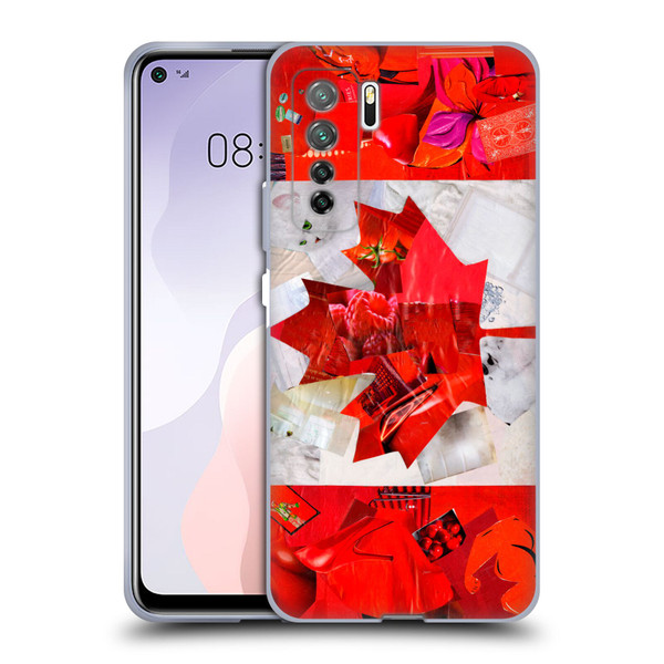 Artpoptart Flags Canada Soft Gel Case for Huawei Nova 7 SE/P40 Lite 5G