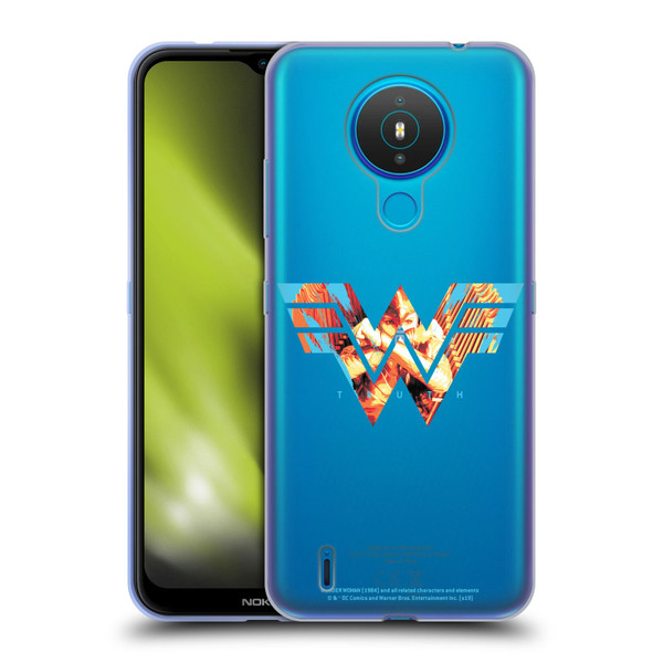 Wonder Woman 1984 Logo Art Truth Soft Gel Case for Nokia 1.4