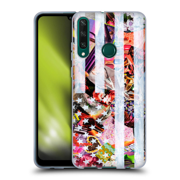 Artpoptart Flags Murican Soft Gel Case for Huawei Y6p