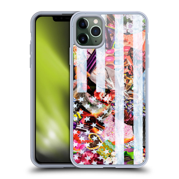 Artpoptart Flags Murican Soft Gel Case for Apple iPhone 11 Pro Max & MagSafe
