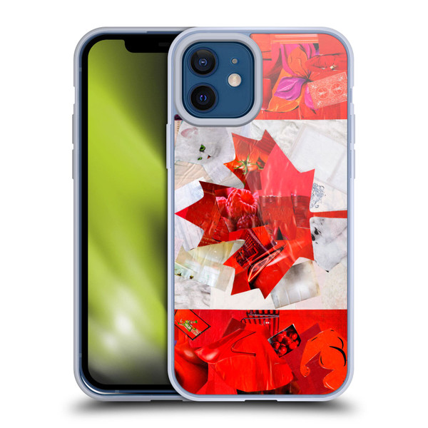 Artpoptart Flags Canada Soft Gel Case for Apple iPhone 12 / iPhone 12 Pro & MagSafe