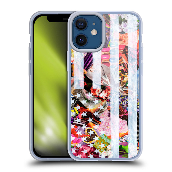 Artpoptart Flags Murican Soft Gel Case for Apple iPhone 12 Mini & MagSafe