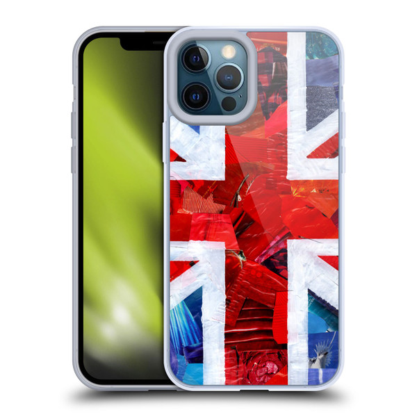 Artpoptart Flags Union Jack Soft Gel Case for Apple iPhone 12 Pro Max & MagSafe