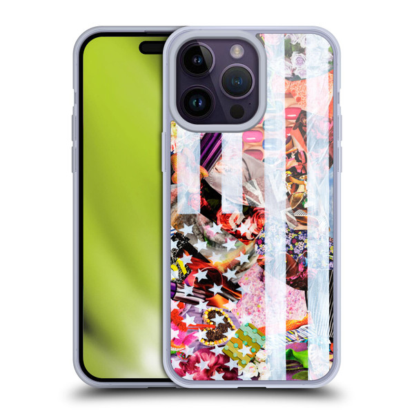 Artpoptart Flags Murican Soft Gel Case for Apple iPhone 14 Pro Max & MagSafe