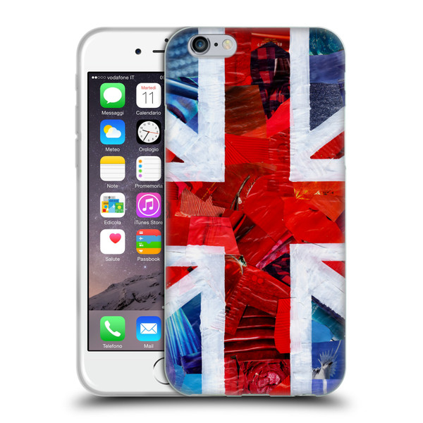Artpoptart Flags Union Jack Soft Gel Case for Apple iPhone 6 / iPhone 6s