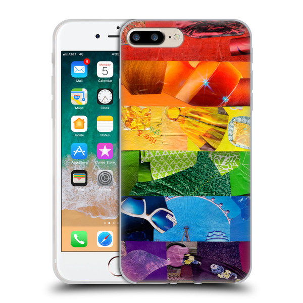 Artpoptart Flags LGBT Soft Gel Case for Apple iPhone 7 Plus / iPhone 8 Plus