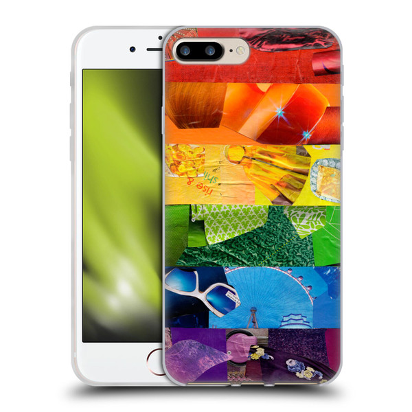 Artpoptart Flags LGBT Soft Gel Case for Apple iPhone 7 Plus / iPhone 8 Plus & MagSafe