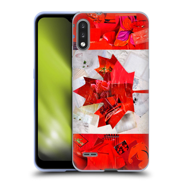 Artpoptart Flags Canada Soft Gel Case for LG K22