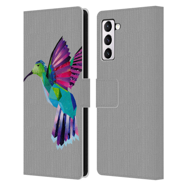 Artpoptart Animals Hummingbird Leather Book Wallet Case Cover For Samsung Galaxy S21+ 5G