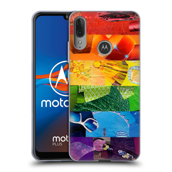 Artpoptart Flags LGBT Soft Gel Case for Motorola Moto E6 Plus