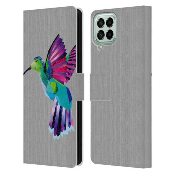Artpoptart Animals Hummingbird Leather Book Wallet Case Cover For Samsung Galaxy M53 (2022)