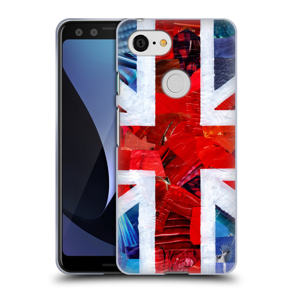 Artpoptart Flags Union Jack Soft Gel Case for Google Pixel 3