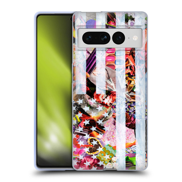 Artpoptart Flags Murican Soft Gel Case for Google Pixel 7 Pro