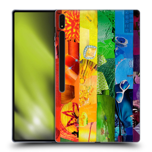 Artpoptart Flags LGBT Soft Gel Case for Samsung Galaxy Tab S8 Ultra