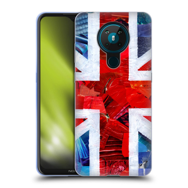 Artpoptart Flags Union Jack Soft Gel Case for Nokia 5.3