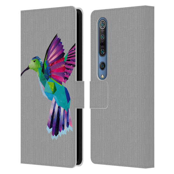 Artpoptart Animals Hummingbird Leather Book Wallet Case Cover For Xiaomi Mi 10 5G / Mi 10 Pro 5G