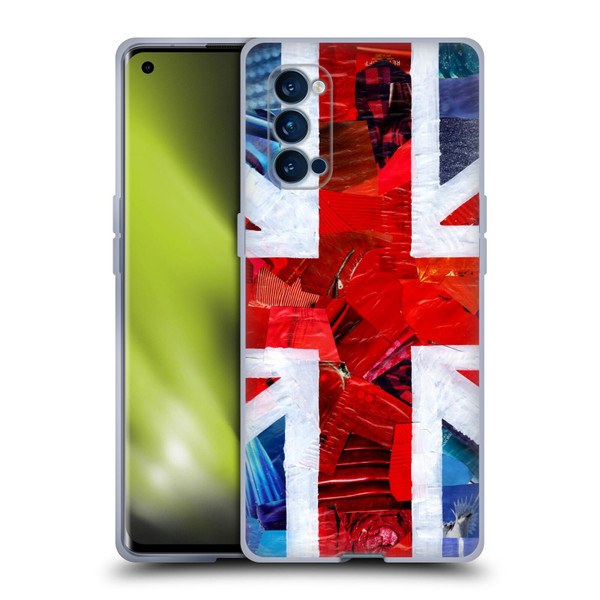 Artpoptart Flags Union Jack Soft Gel Case for OPPO Reno 4 Pro 5G