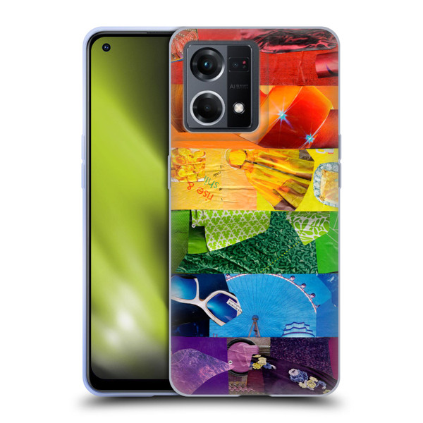 Artpoptart Flags LGBT Soft Gel Case for OPPO Reno8 4G