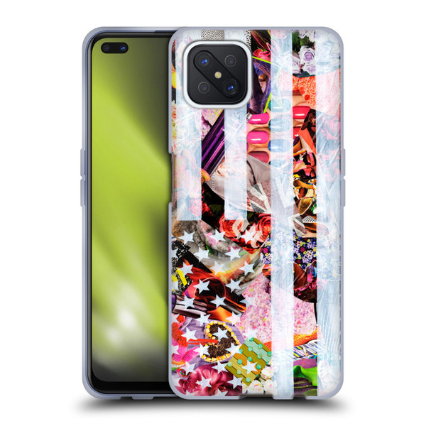 Artpoptart Flags Murican Soft Gel Case for OPPO Reno4 Z 5G