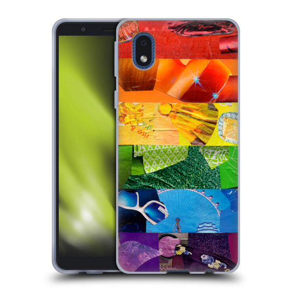 Artpoptart Flags LGBT Soft Gel Case for Samsung Galaxy A01 Core (2020)